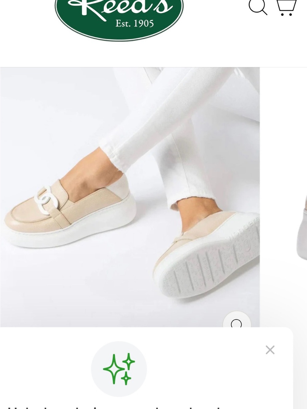 Neutral Beige Platform Slip-On Loafers with Decorative Buckle